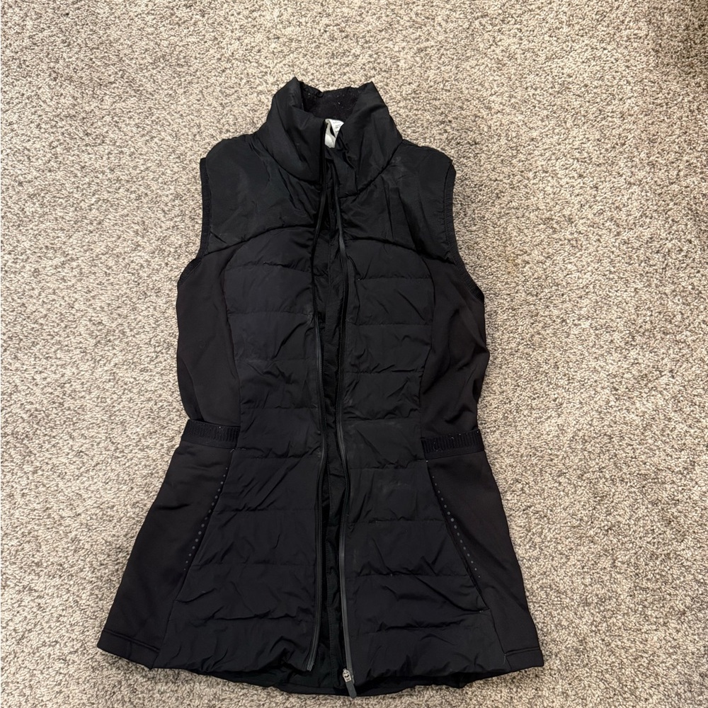 Lululemon Athletica Black Puffer Vest